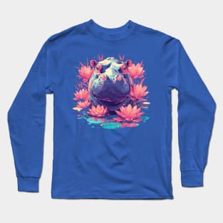 hippopotamus Long Sleeve T-Shirt